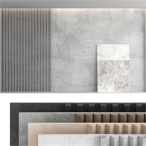 Decorative wall panel set 55